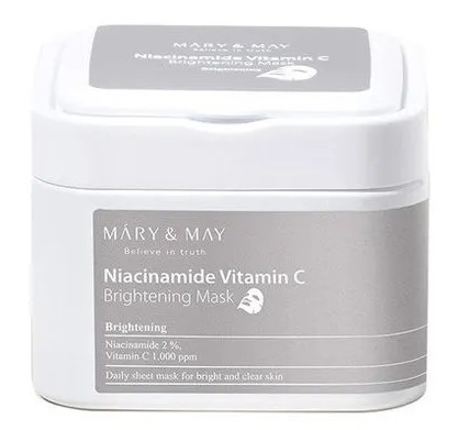 Ein Multipack an Tuchmasken mit Vitamin C der Marke Mary & May