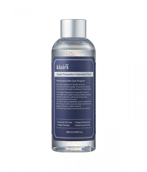 DEAR, KLAIRS Supple Preparation Unscented Toner