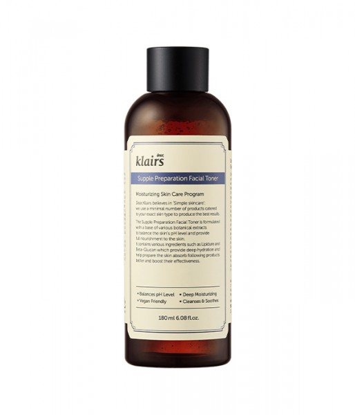 DEAR, KLAIRS Supple Preparation Facial Toner