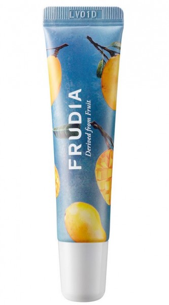 Eine Lippenpflege der Marke Frudia in der Version Mango Honey