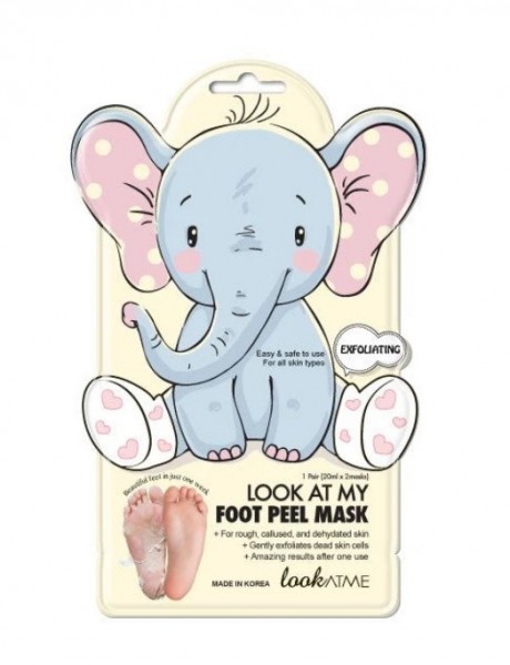 LOOK AT ME 1pc Look At My Foot Peel Mask (Elephant)