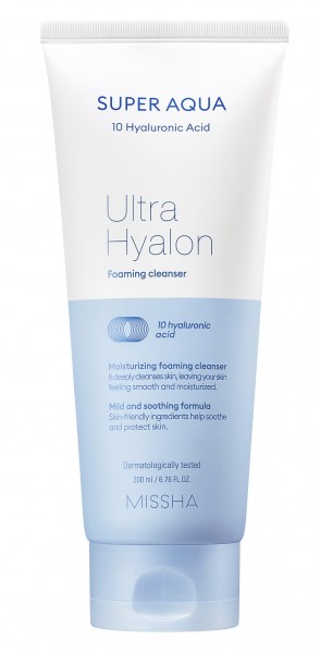MISSHA Super Aqua Ultra Hyalon Foaming Cleanser